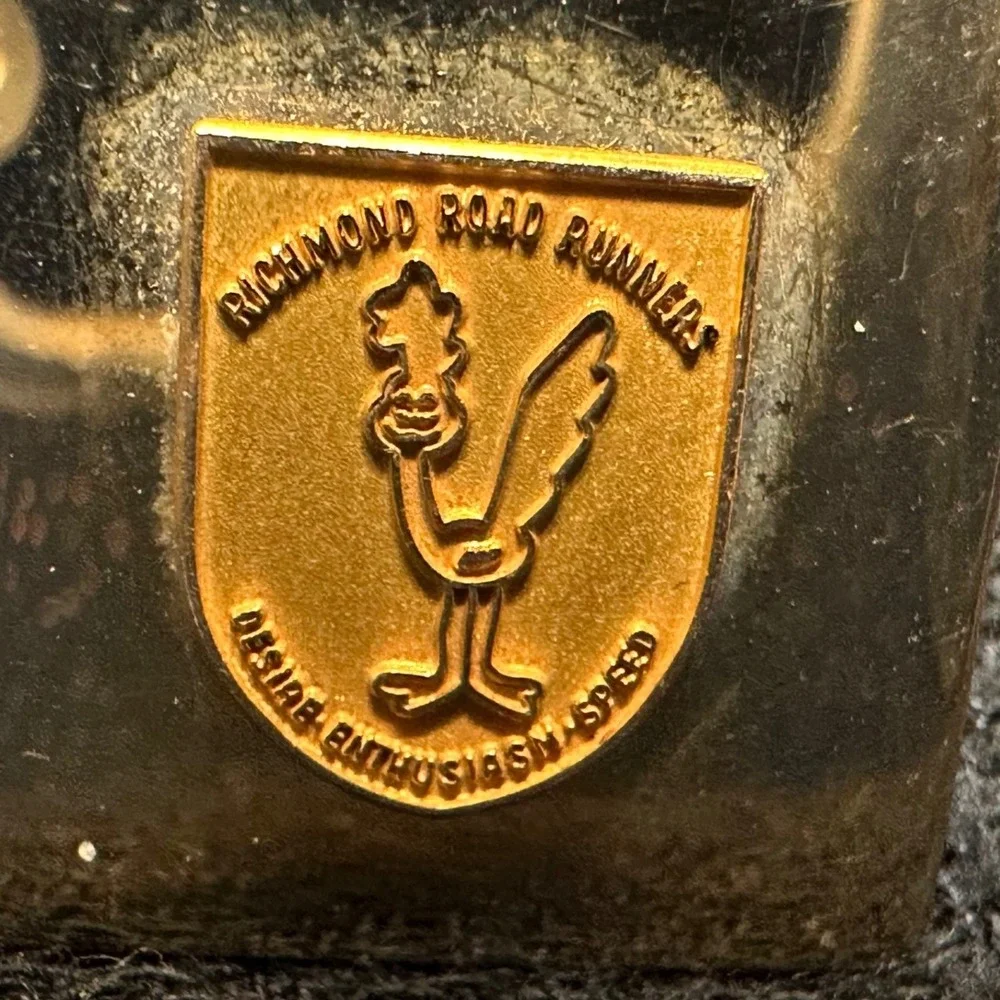 Vintage Balfour Richmond Road Runners Cufflinks Gold Tone Road‎ Runner